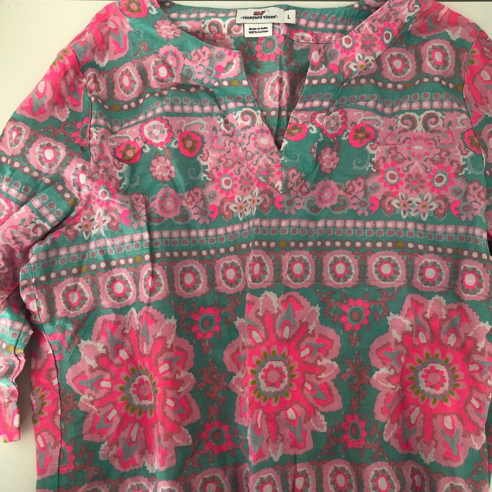 vineyard vines beach coverup dress